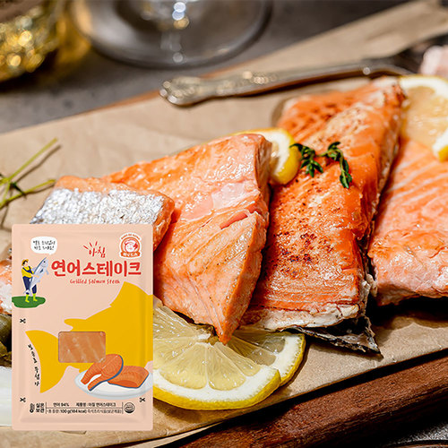 바로드숑 아침 연어스테이크 100g x 5팩