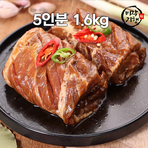 [미각기행]국내산 양념 돼지갈비 5인분 1.6kg