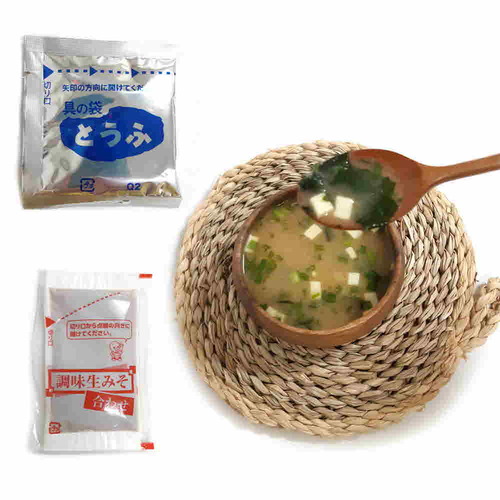 TE즉석국 10초완성 마루코메 미소국(잇큐상)_12P(건조고명 미역6봉, 두부3봉, 유부3봉)(레토르트 상온보관)