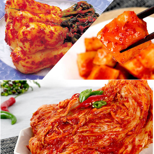 해뜰 포기김치 3kg + 알타리 2kg +깍두기 2kg
