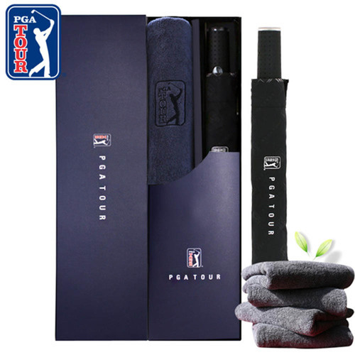 PGA 2단자동엠보선염바이어스+190g 호텔타올세트 x 30ea