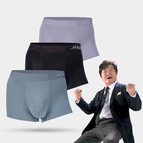 이계인 쏘팔팬티 기능성 남성 드로즈 그래핀속옷 팬티 3종 1세트