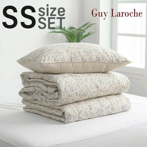 [Guy Laroche] 세미마이크로 바닐라 믹스 침구 세트 SS (이불+패드+베게커버1ea)