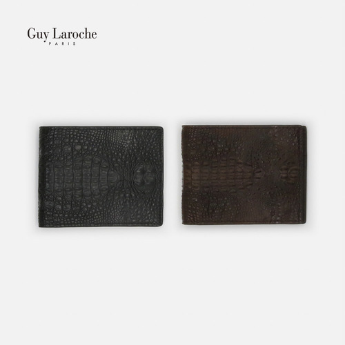 Guy Laroche 기라로쉬 카이망 리얼 악어가죽 반지갑 300-068-70