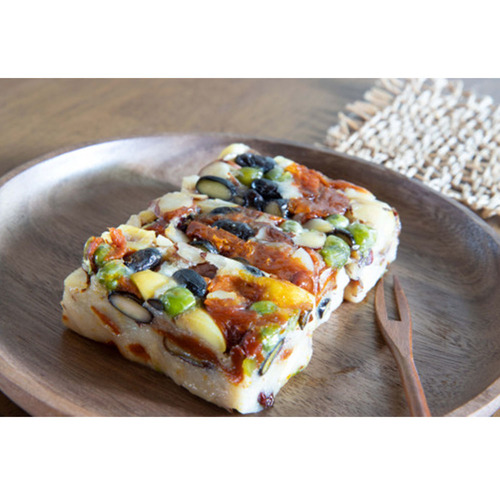 [오복떡본가] 백년가게 원주 제로슈가 스테비아 현미영양찰떡 75g x 10개(일반)