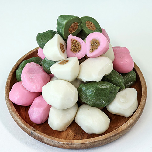 모시장인 삼색미니송편 800g x 2팩 1+1