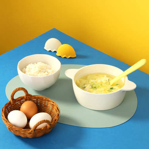[네오플램] 에그밤 IH 폭탄 계란찜 에디션 세트(실리콘 그립, 스푼 포함)