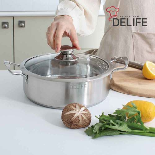 [디라이프] 스테인레스 24cm 전골냄비 DLA-DH24CM