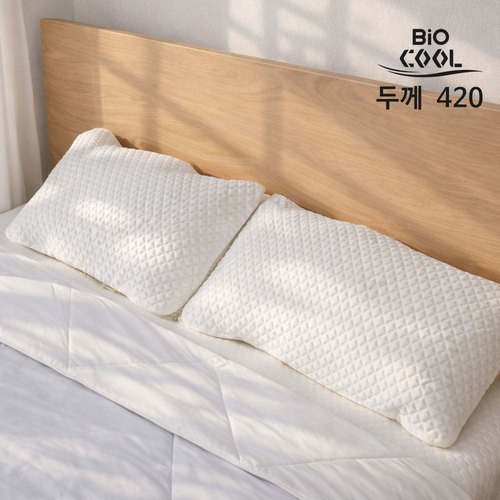 [바이오쿨] 420 냉감패드 베개커버2P