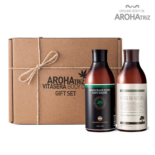 [아로하트리즈] 바디로션300ml +바디오일 300ml 세트
