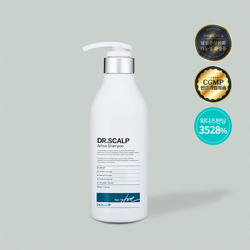 닥터스칼프 액티브 샴푸 500ml (탈모케어)