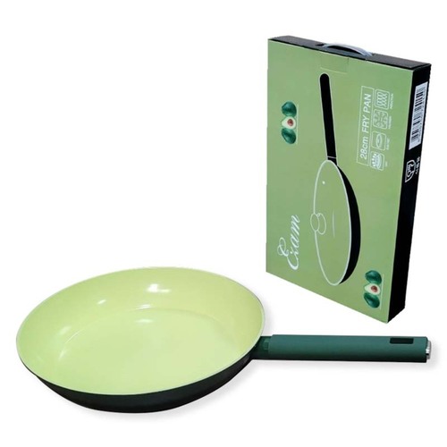 [이잼쿡] 세라믹코팅 아보카도 IH후라이팬28cm EZC-00120
