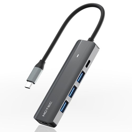 엠지텍 멀티허브 5in1 USB C-Type HDMI 4K지원 미러링 빠른전송 고속충전