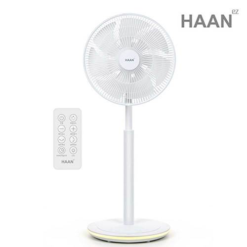 [한경희] 14형 스마트 무드등 3D회전 BLDC 무선 선풍기 HAAN-HDC190