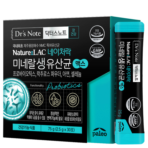 388660닥터스노트 미네랄 생유산균(맥스) 75g (2.5g x 30포)