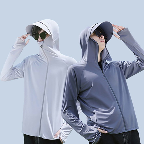 남성 실크 바람막이 자외선차단 윈드브레이커 자켓