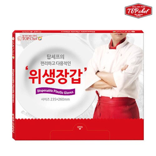 탑셰프 정사각위생장갑30매1P
