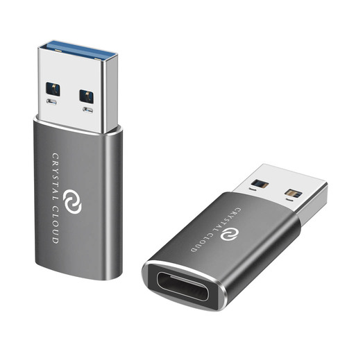 크리스탈클라우드 C타입 to USB-A OTG 젠더