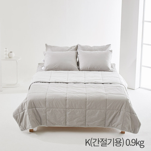 (홈쇼핑히트상품) [라뽐므] 투월런 40수 100% 호주산 천연양모 이불솜 K(간절기용) 0.9kg
