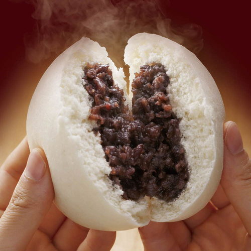 씹는 맛 좋은 전주한옥 옛날왕찐빵 (100g x 5개) 통팥 50% 함유