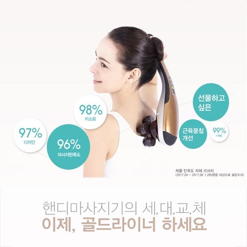 골드라이너 무선핸드마사지기 MT-66SA