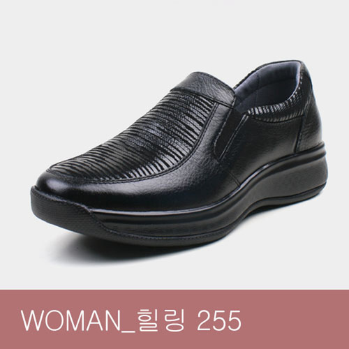 닥터케이 여성 건강슈즈 웰빙화 워킹슈즈 힐링-255 블랙