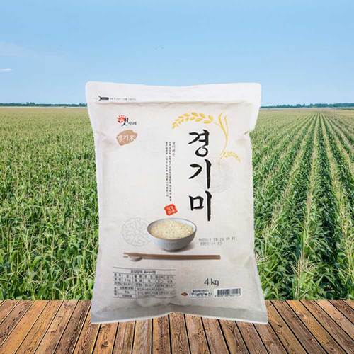 25년 햅쌀 경기미 4kg