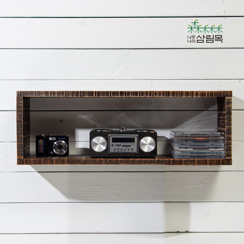 삼림목 마호가니 원목 박스선반 소(210560)