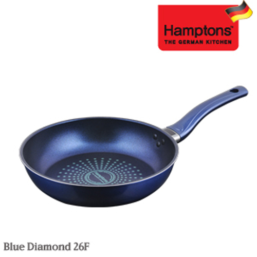 [Hamptons]독일 햄튼 단조 다이아몬드 원형팬 26cm/인덕션 열센서