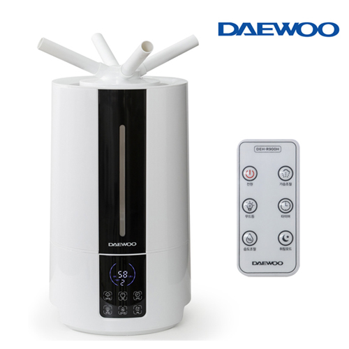 [대우] 전자식 대용량 3in1 리모컨 초음파 가습기 DEH-R900H