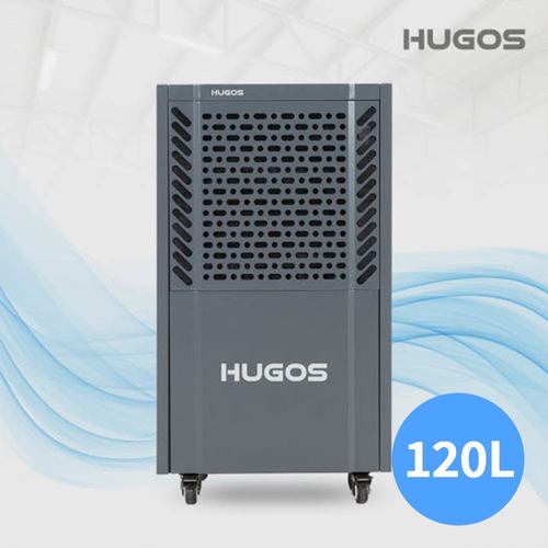 휴고스 고효율 대용량 120L 컴팩트 이동식 제습기 BDA-1200 (예약설정/연속배수/LED패널)