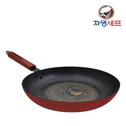 차밍셰프 무쇠후라이팬 28cm
