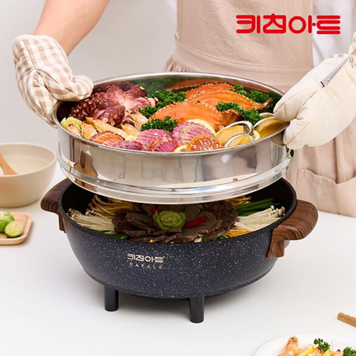 [키친아트] 라팔 통주물 전기 찜가마솥 32 프리미엄