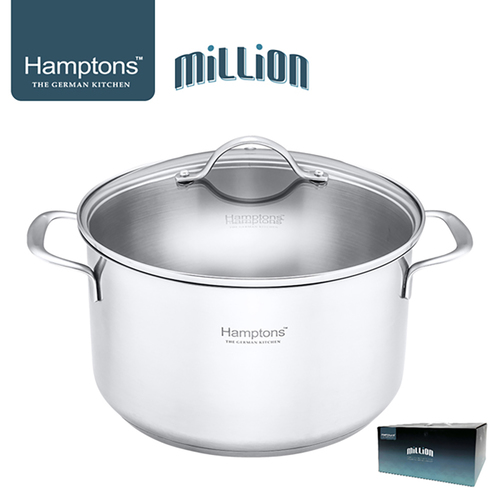 [Hamptons] 햄튼 밀리언 인덕션 냄비 24cm 양수