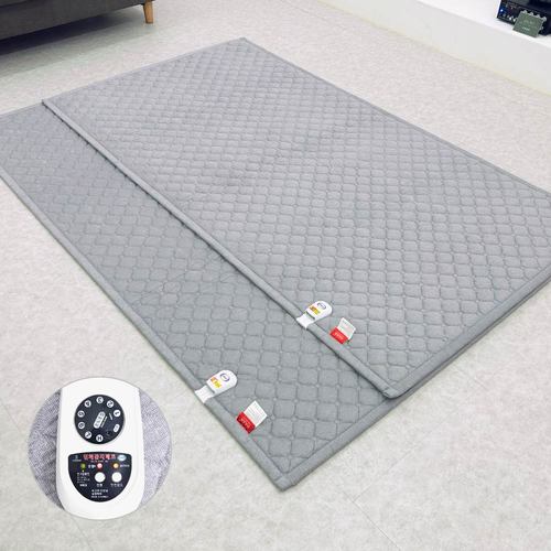 나플나플 모달원단 모션감지 스마트 탄소매트 슈퍼싱글 110 x 200 그레이