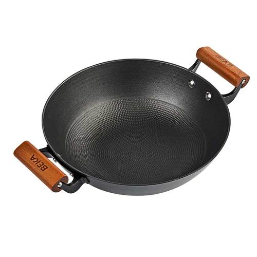 베카 시즈닝 무쇠 양수궁중팬 28cm