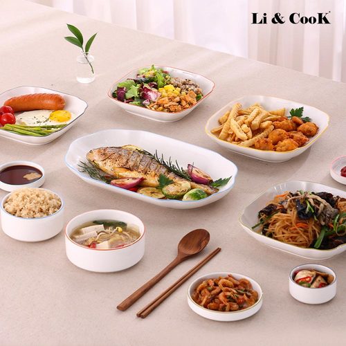 리앤쿡 레인보우 디너세트 5P