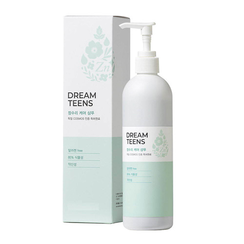 [글로벌푸른친구들] 드림틴즈 정수리냄새 제거 샴푸 320ml x 5ea