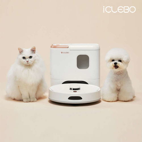 [아이클레보] 3in1 올인원 로봇청소기 펫 버틀러 ICR-Pet-R-100