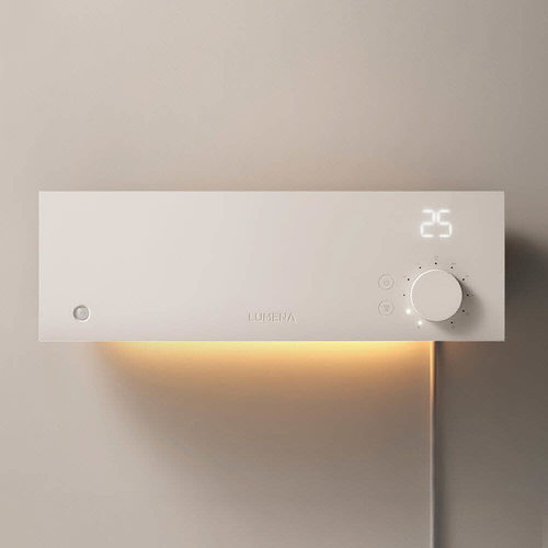 [루메나] WARMER FRAME 벽걸이 온풍기 크림화이트