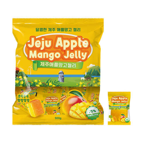 제주 애플망고 젤리 500g