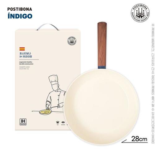 포스티보나 인디고IH후라이팬28cm 1P
