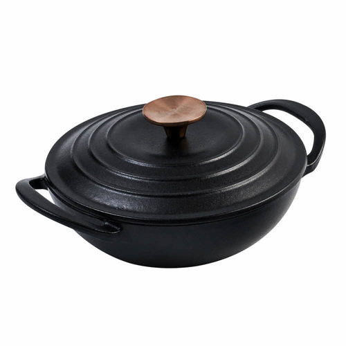 베카 시즈닝 무쇠 알라딘팟 20cm (주물뚜껑)