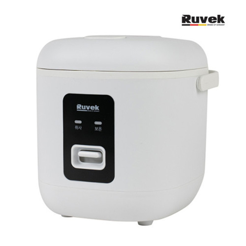 루베크 1-2인용 미니 전기밥솥 RU-1218W (화이트)