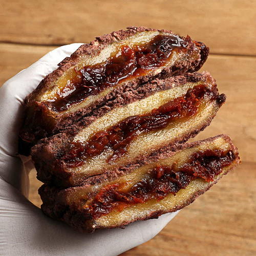 [리타방앗간] 호박고지가 듬뿍, 쫀득한 호박찰시루떡 1.5kg(개별포장)