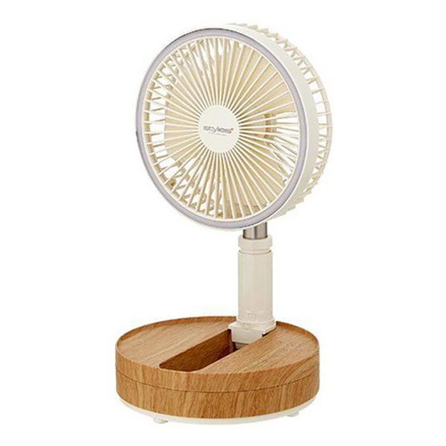 보국 스타일리스 LED 무드등 휴대용 폴딩팬 SSF-1905L