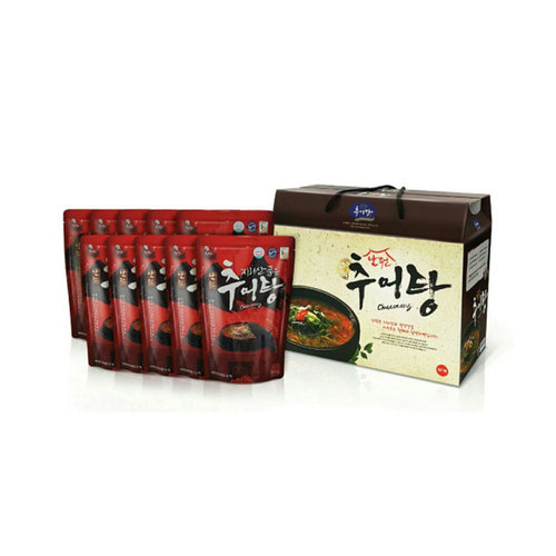[추셰프의남원미꾸리추어탕]지리산품은 남원추어탕 500g*10팩
