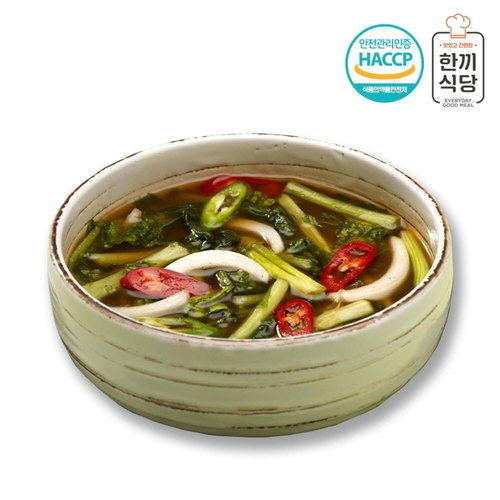 한끼식당 우리 농산물 100% 열무물김치3kg