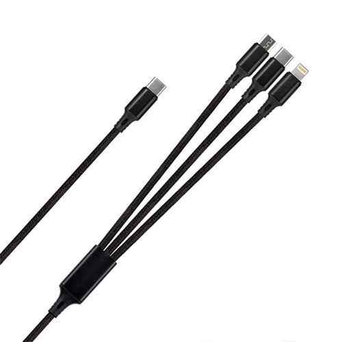 MPLUS PD충전 3IN1 데이터충전 케이블 MD-3IN1-C