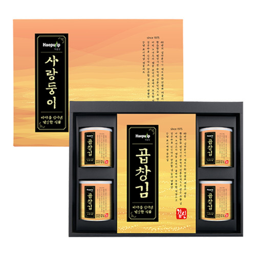 [해풀잎] 곱창김 선물세트 2호